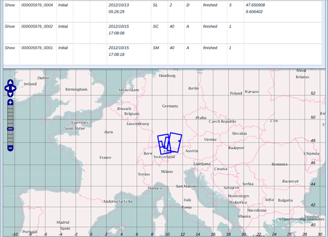 Airbus Defence & Space Application Screenshot