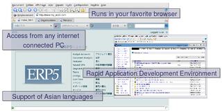 ERP5 Web Based Environment