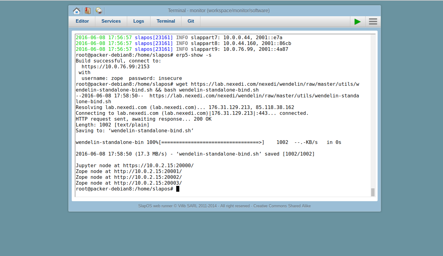 Wendelin-ERP5 Socat Bind Port Forward