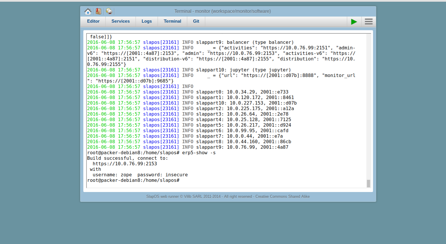 Wendelin-ERP5 Check Software Installation Status